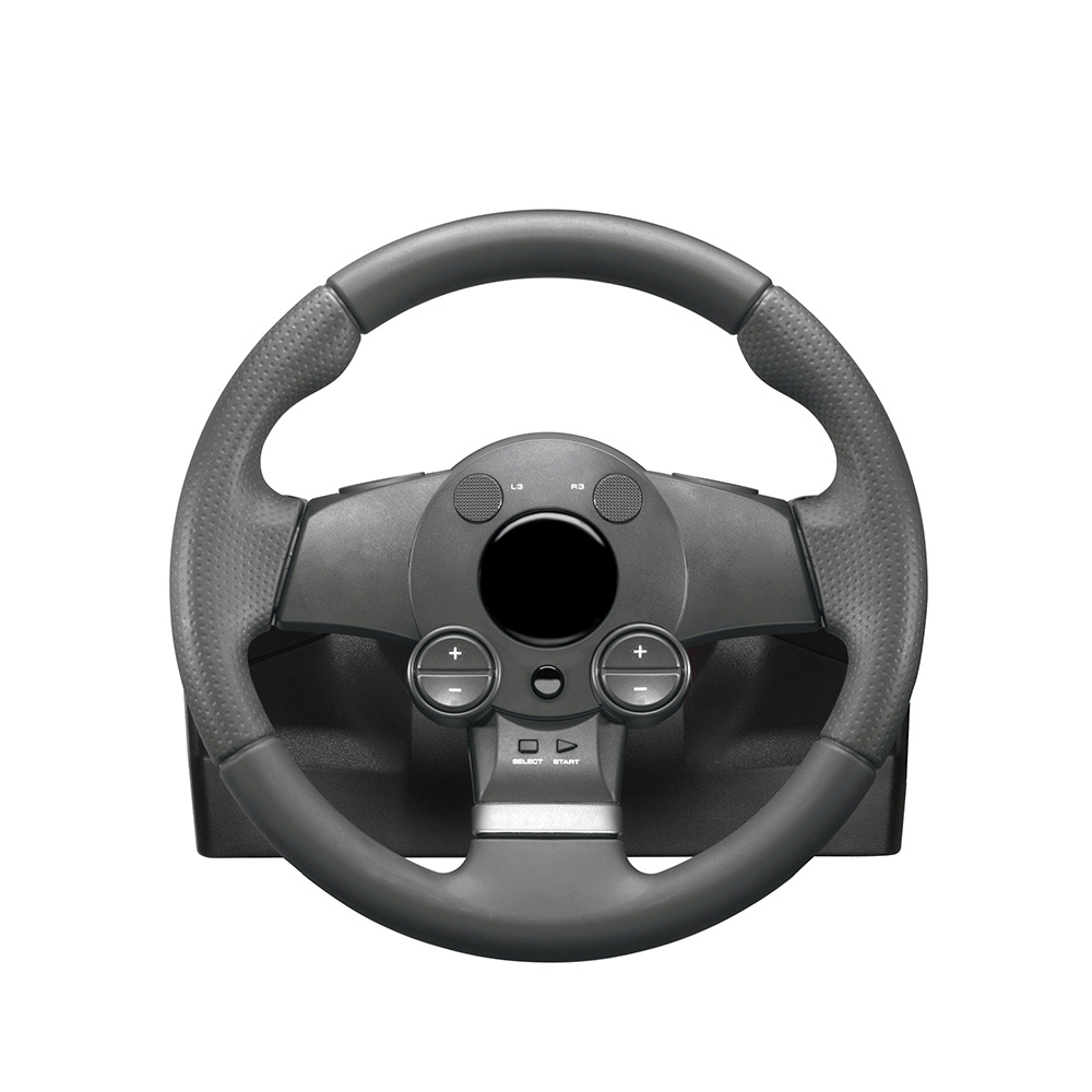 Premium Gray Leather Steering Wheel - Image 3
